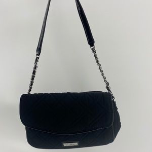 Vera Bradley Classic Black Shoulder Handbag